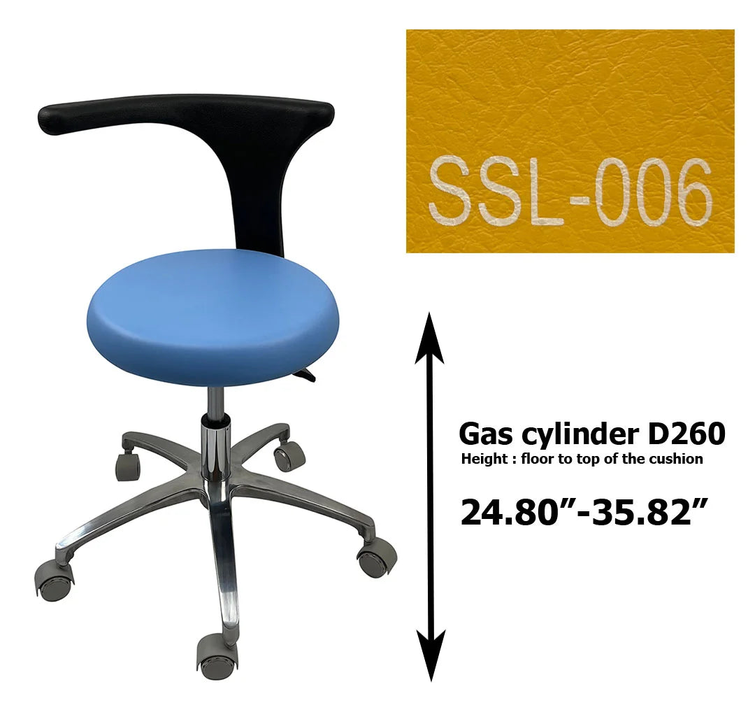S1208 PU leather Dentist chair dental stool chair dental chairs