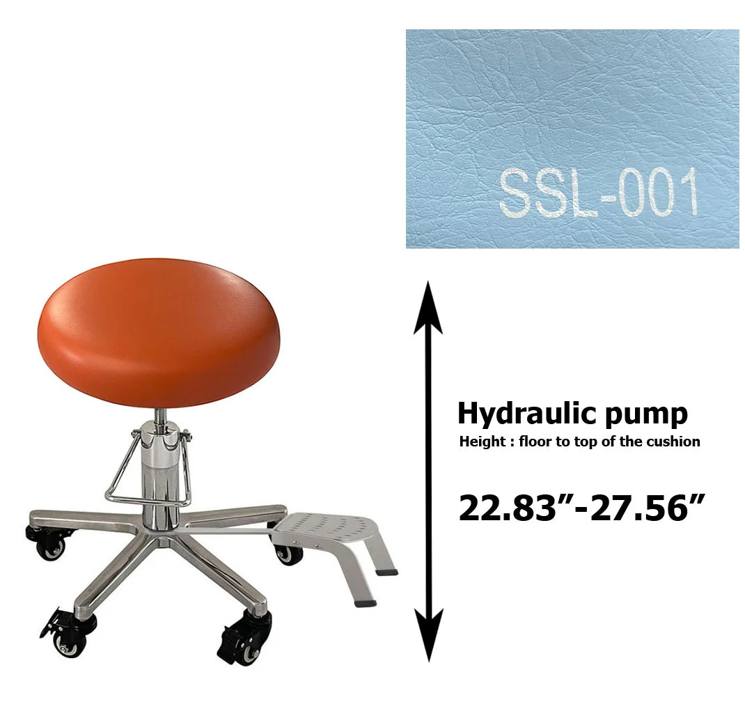 LINCHARM S1208 Hydraulic Surgeon Chair Stool Foot Operated