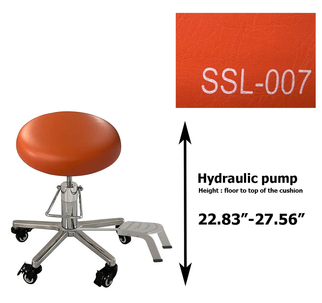 LINCHARM S1208 Hydraulic Surgeon Chair Stool Foot Operated