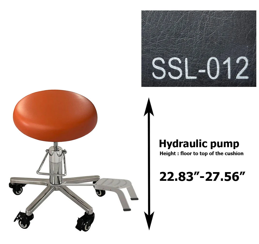 LINCHARM S1208 Hydraulic Surgeon Chair Stool Foot Operated