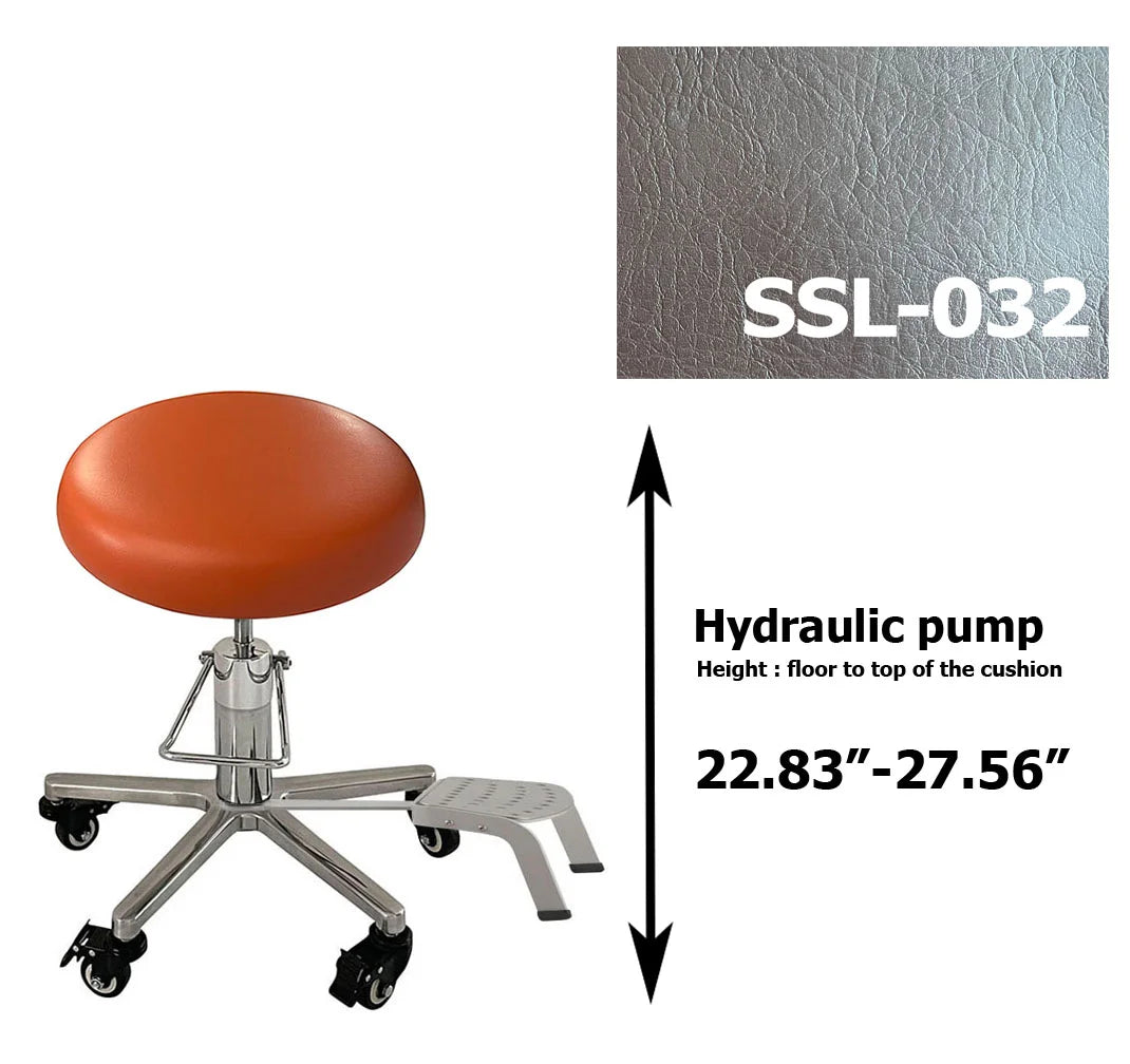 LINCHARM S1208 Hydraulic Surgeon Chair Stool Foot Operated