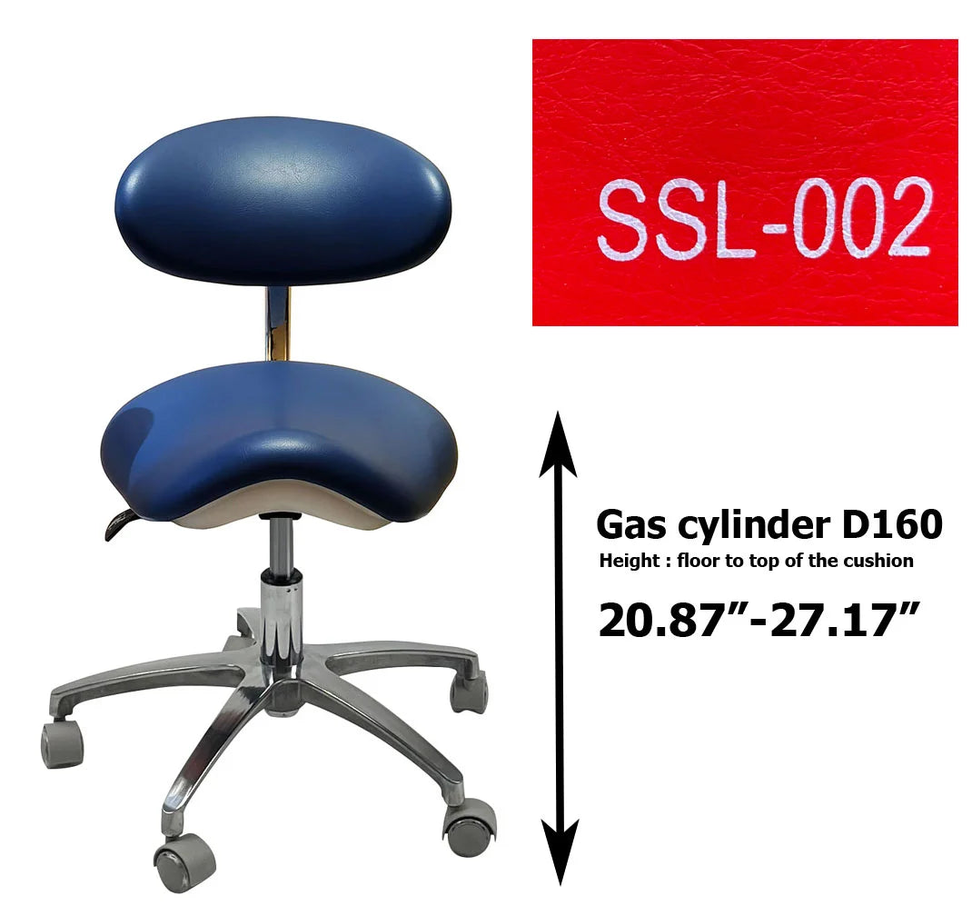 S1215 Dental ergonomic Saddle stool Dentist chair dental stools