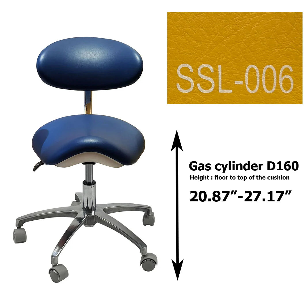S1215 Dental ergonomic Saddle stool Dentist chair dental stools