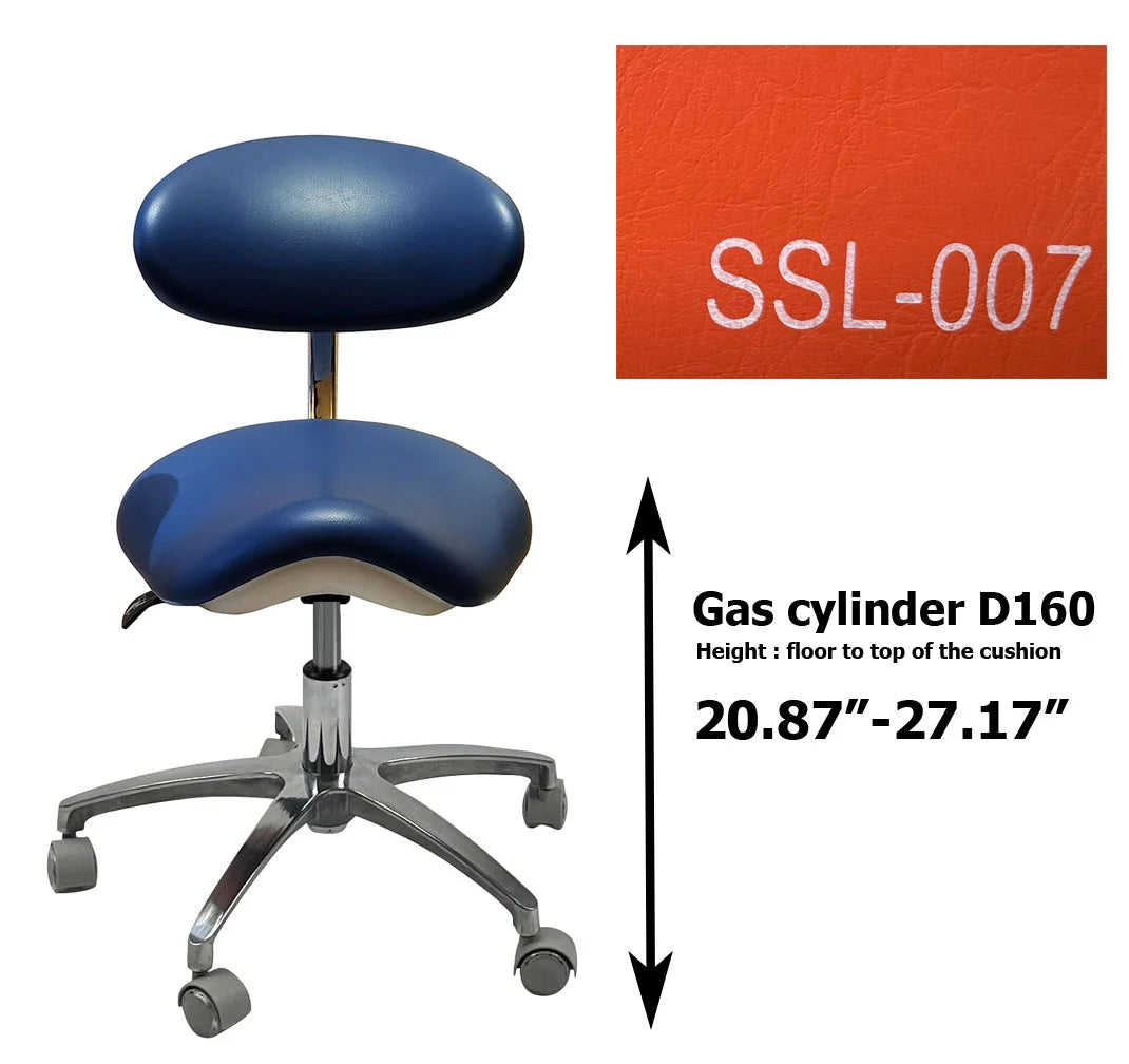 S1215 Dental ergonomic Saddle stool Dentist chair dental stools