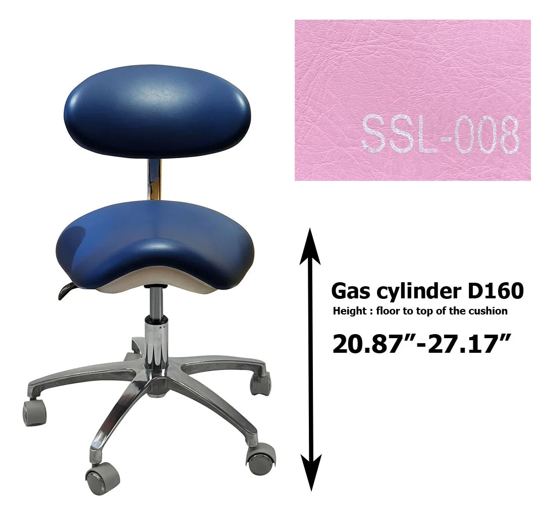 S1215 Dental ergonomic Saddle stool Dentist chair dental stools