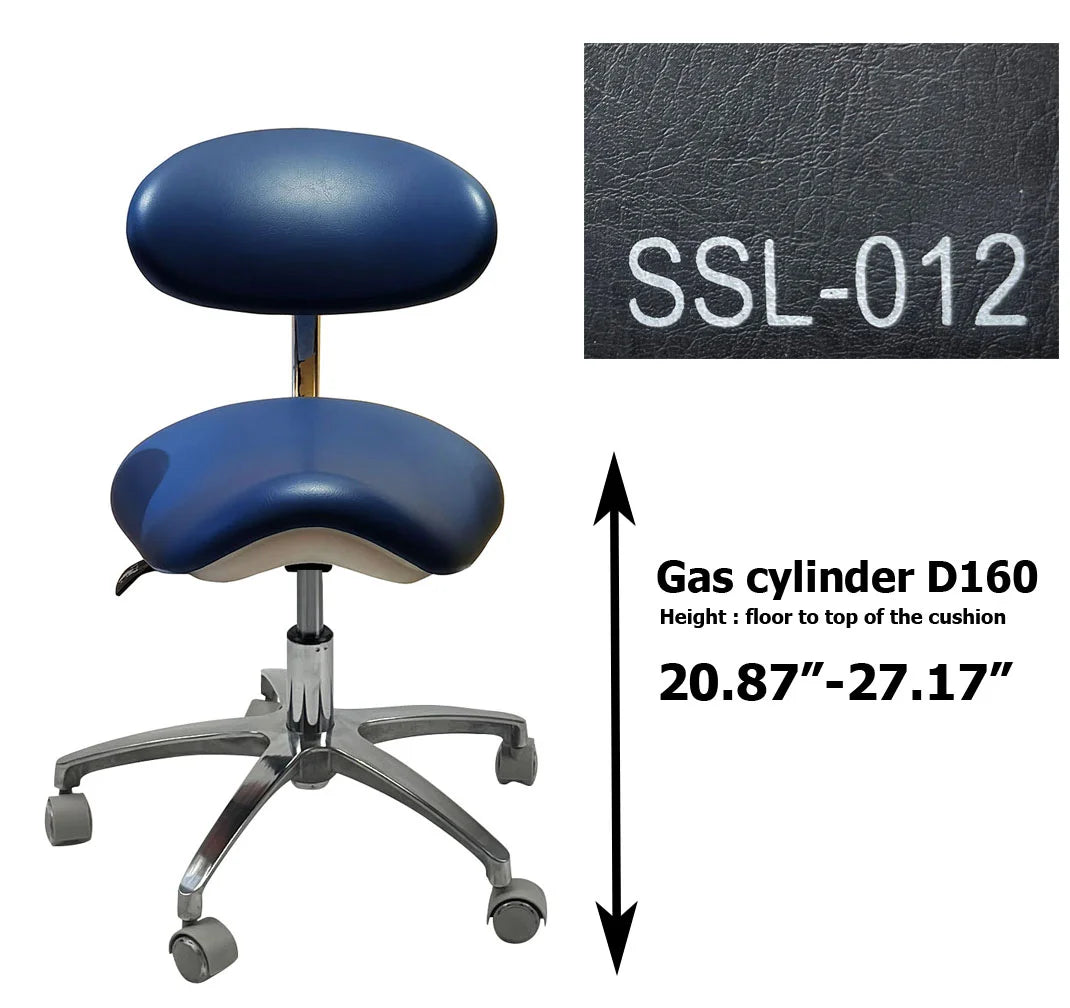 S1215 Dental ergonomic Saddle stool Dentist chair dental stools
