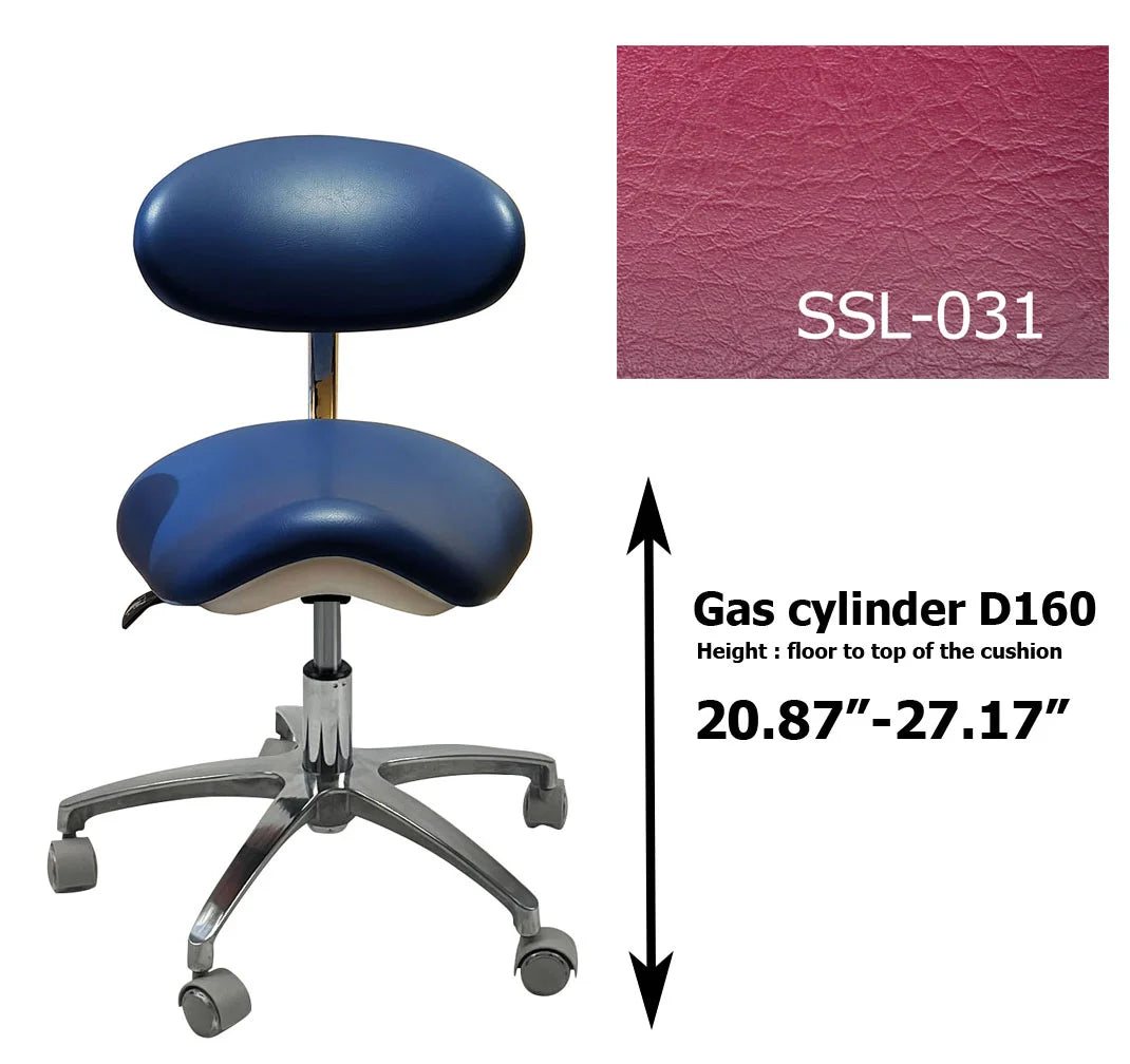 S1215 Dental ergonomic Saddle stool Dentist chair dental stools