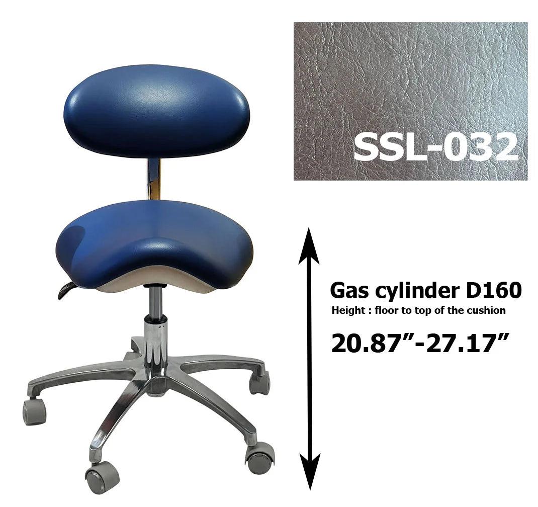 S1215 Dental ergonomic Saddle stool Dentist chair dental stools