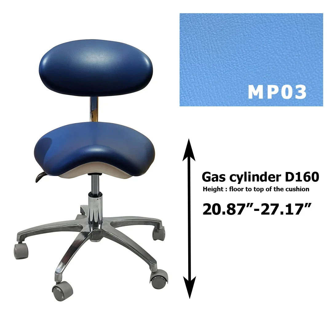 S1215 Dental ergonomic Saddle stool Dentist chair dental stools