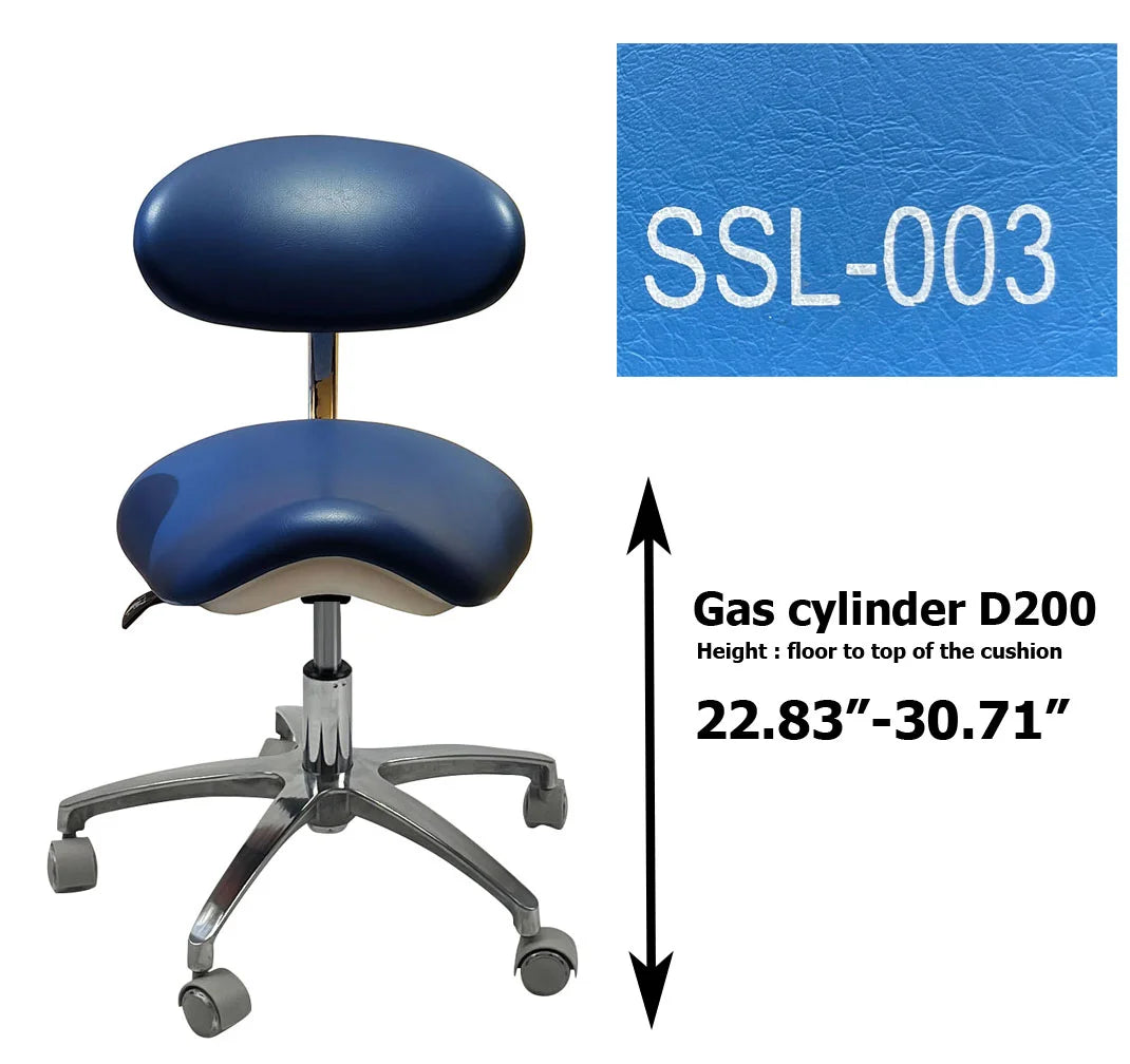 S1215 Dental ergonomic Saddle stool Dentist chair dental stools