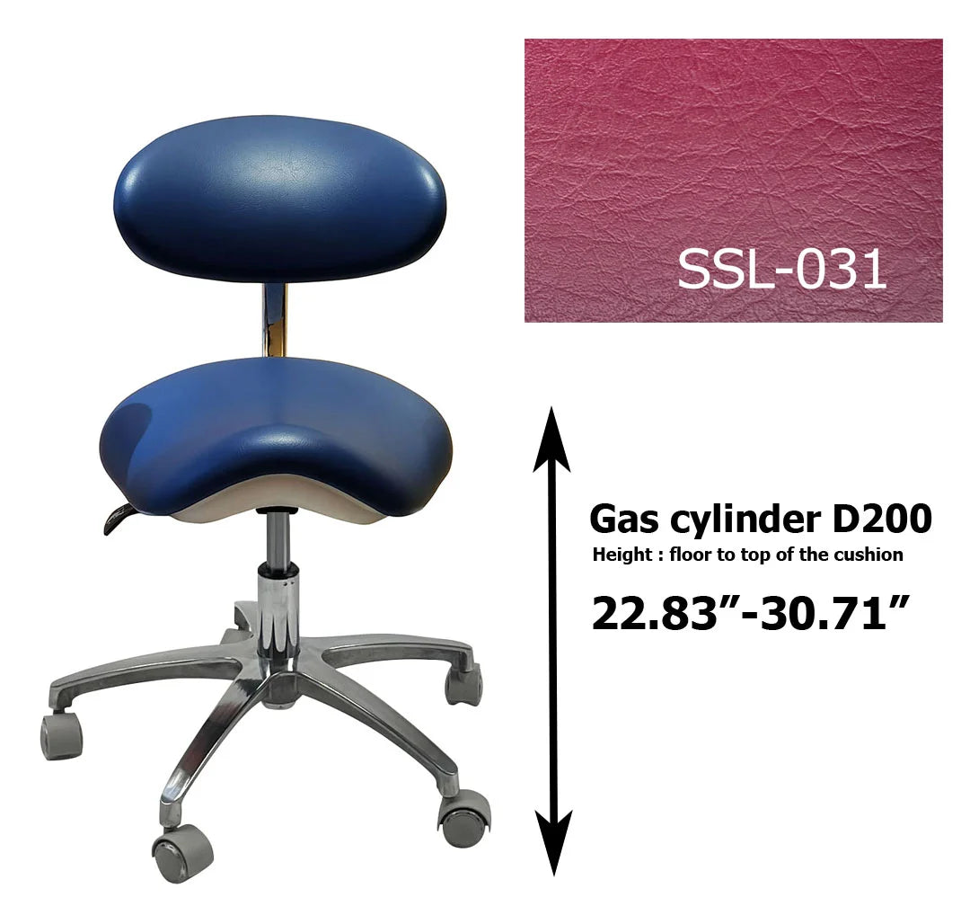 S1215 Dental ergonomic Saddle stool Dentist chair dental stools
