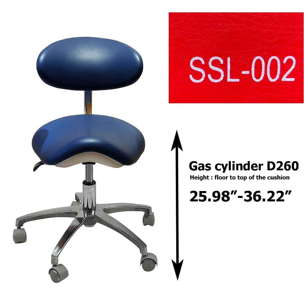 S1215 Dental ergonomic Saddle stool Dentist chair dental stools