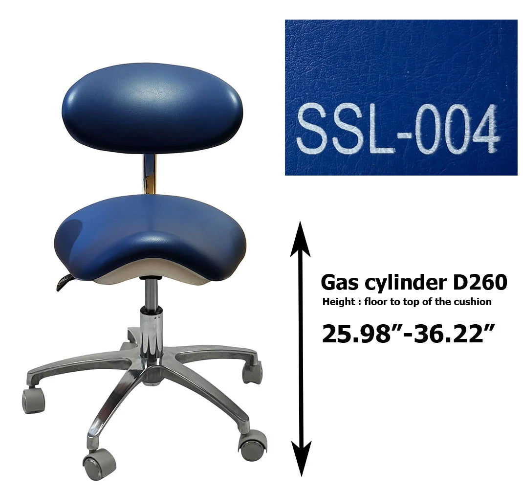 S1215 Dental ergonomic Saddle stool Dentist chair dental stools