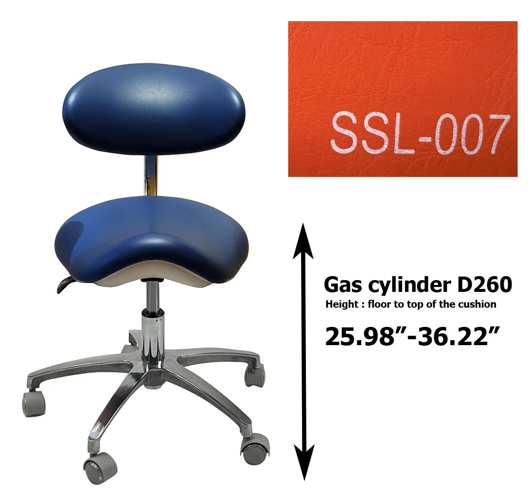 S1215 Dental ergonomic Saddle stool Dentist chair dental stools