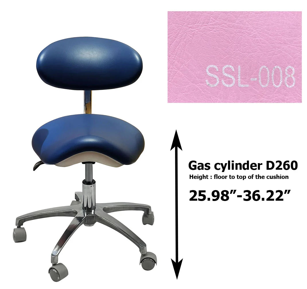 S1215 Dental ergonomic Saddle stool Dentist chair dental stools