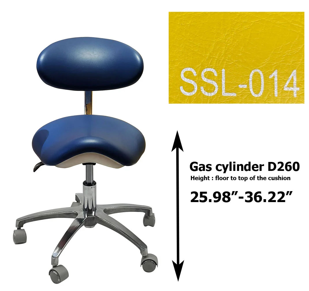 S1215 Dental ergonomic Saddle stool Dentist chair dental stools