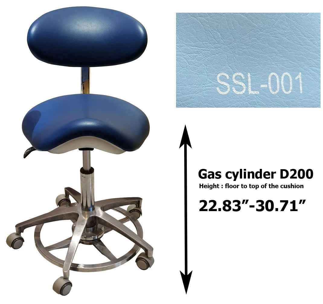 S1215 Dental ergonomic Saddle stool Dentist chair dental stools