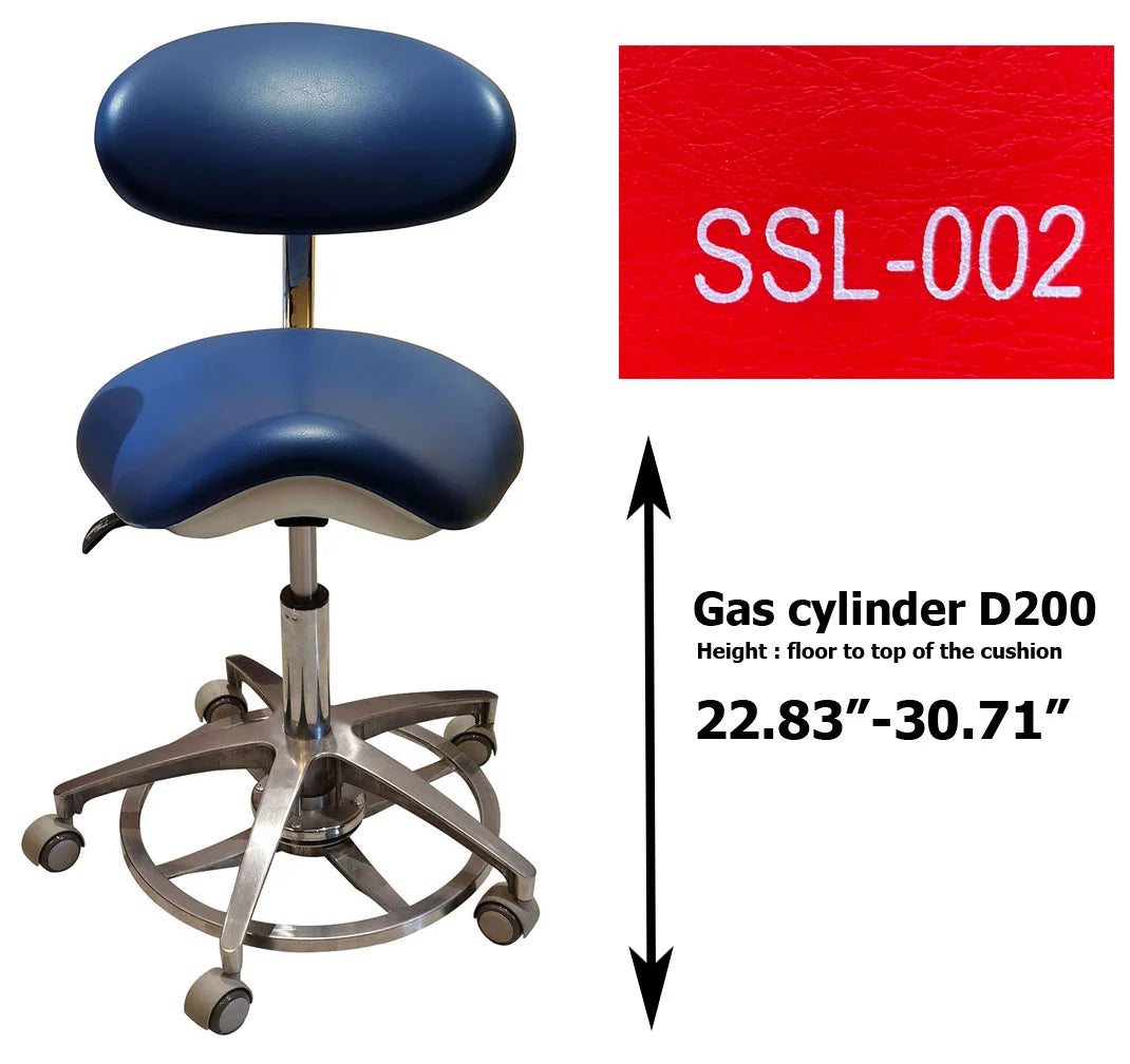 S1215 Dental ergonomic Saddle stool Dentist chair dental stools