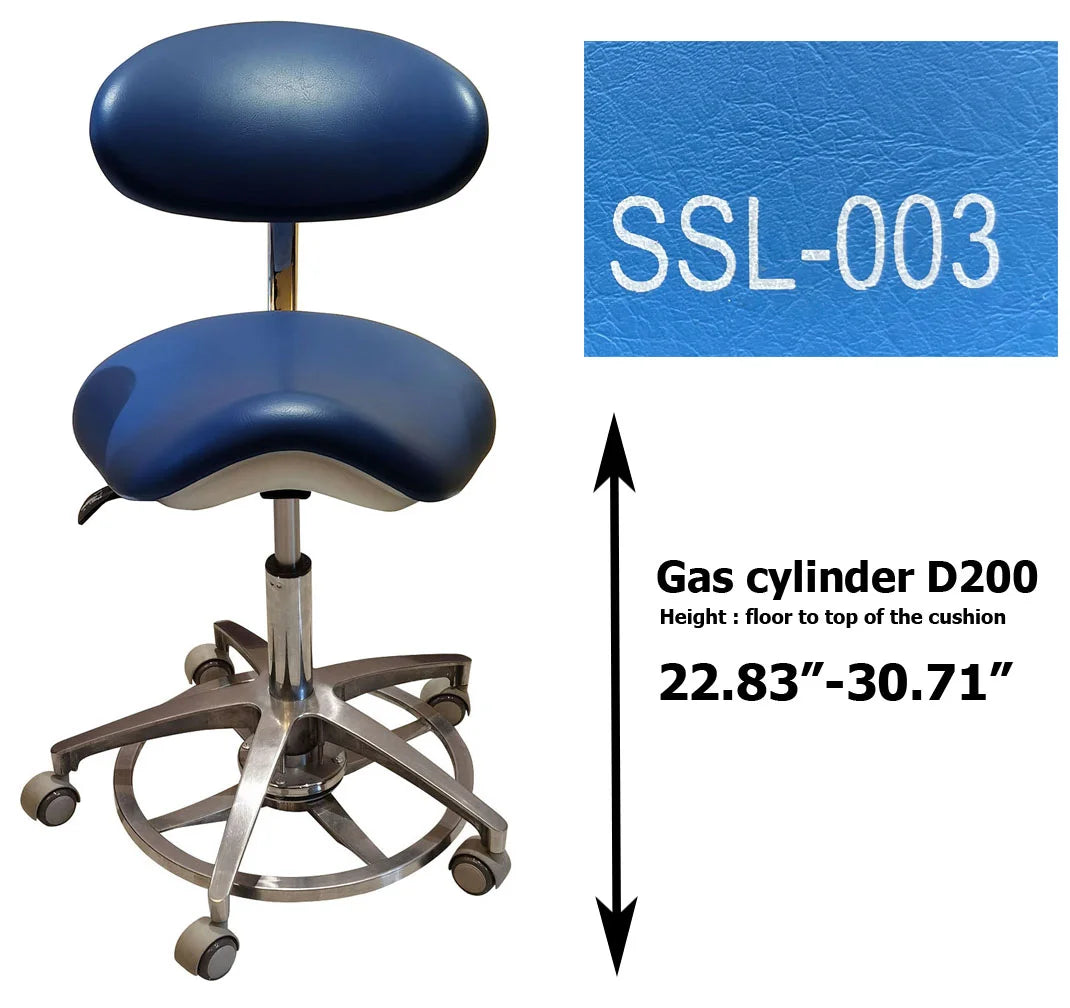 S1215 Dental ergonomic Saddle stool Dentist chair dental stools