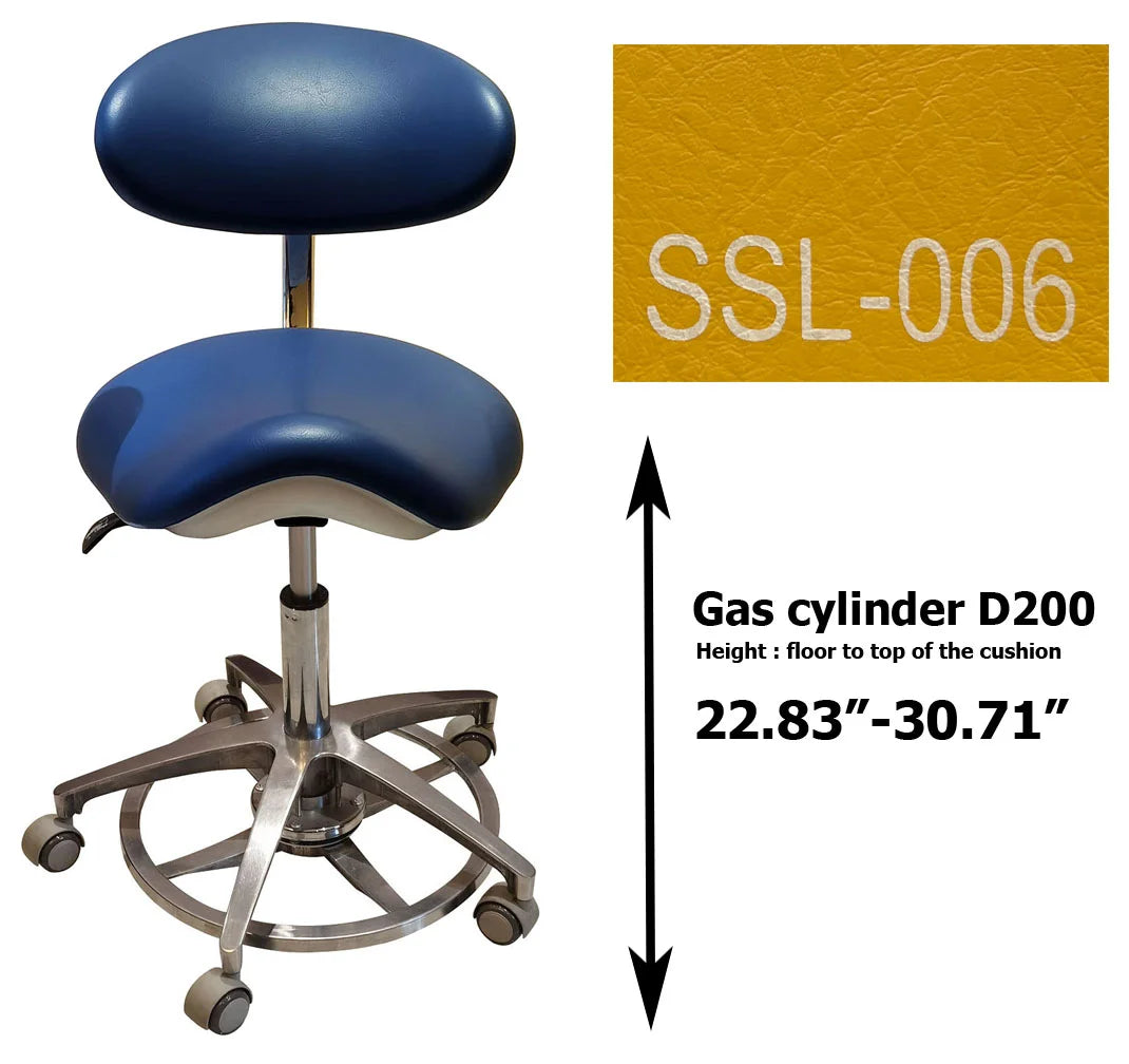 S1215 Dental ergonomic Saddle stool Dentist chair dental stools