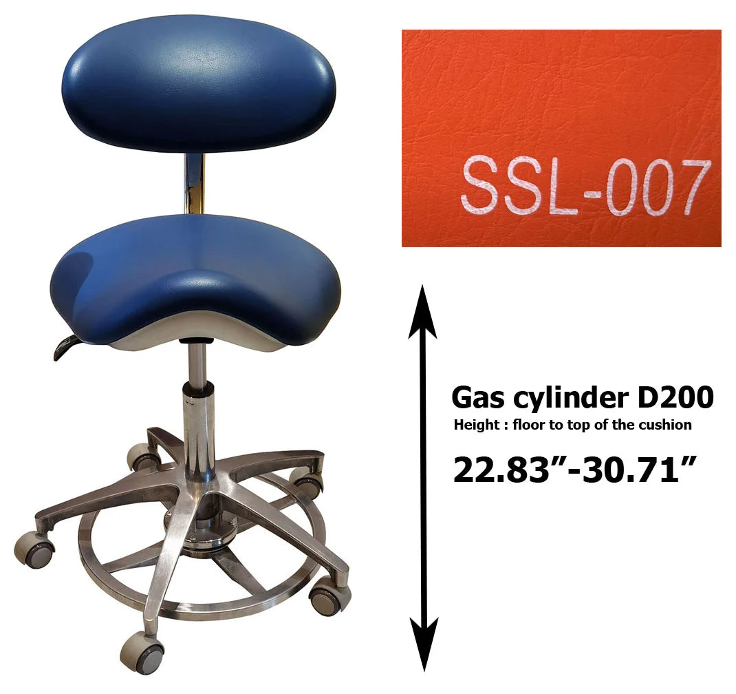 S1215 Dental ergonomic Saddle stool Dentist chair dental stools