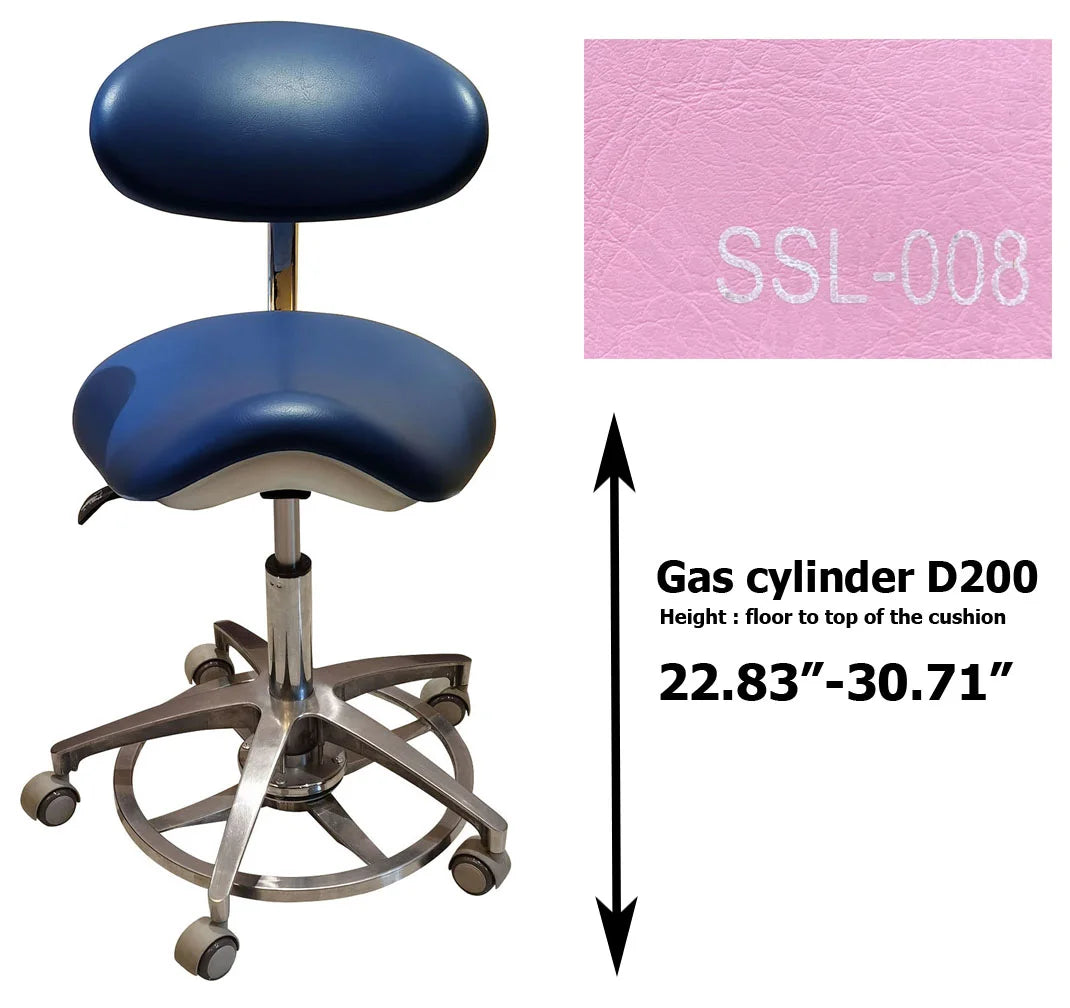 S1215 Dental ergonomic Saddle stool Dentist chair dental stools