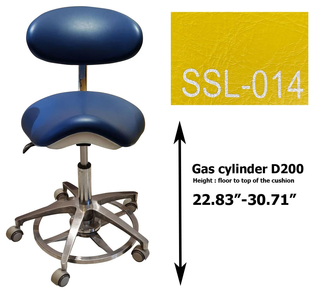 S1215 Dental ergonomic Saddle stool Dentist chair dental stools