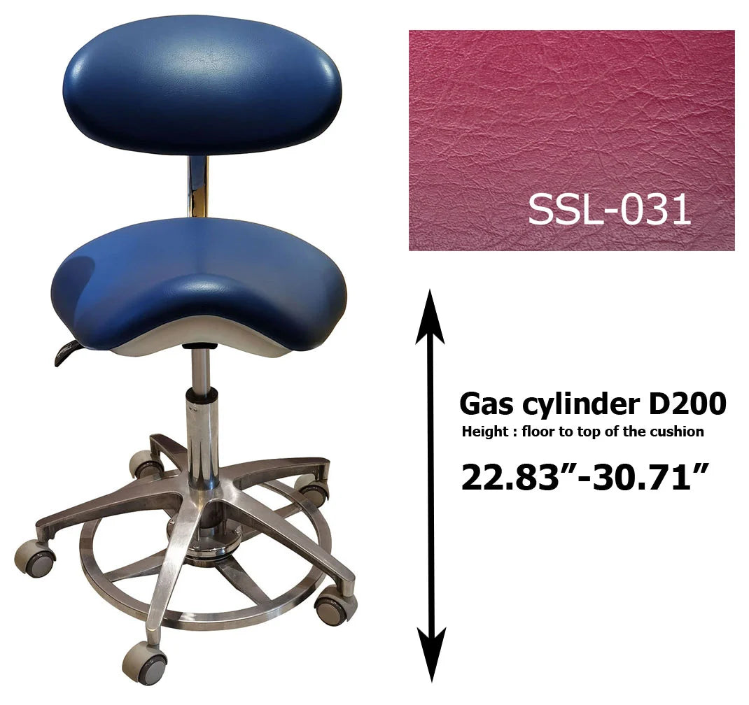 S1215 Dental ergonomic Saddle stool Dentist chair dental stools