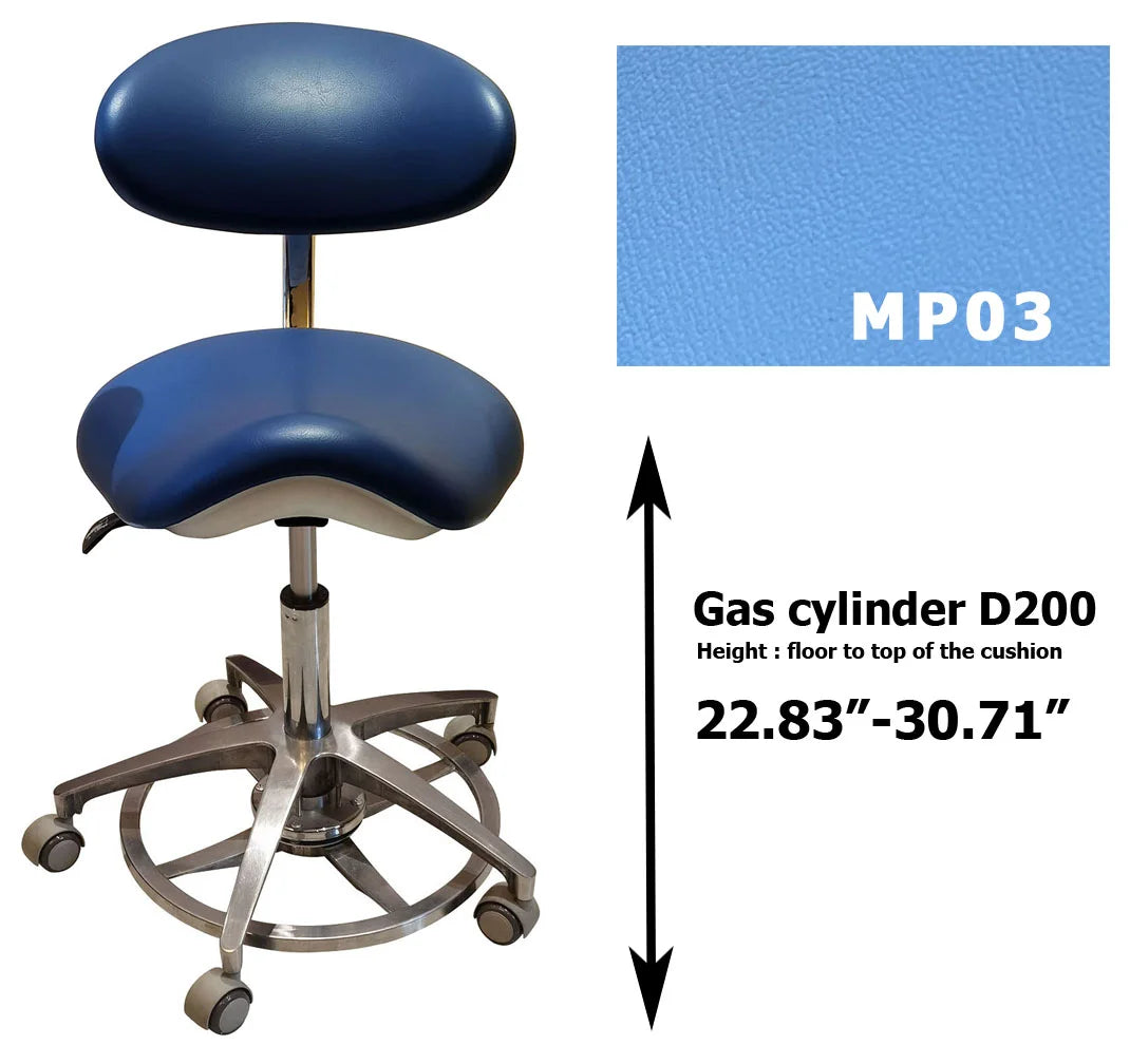S1215 Dental ergonomic Saddle stool Dentist chair dental stools
