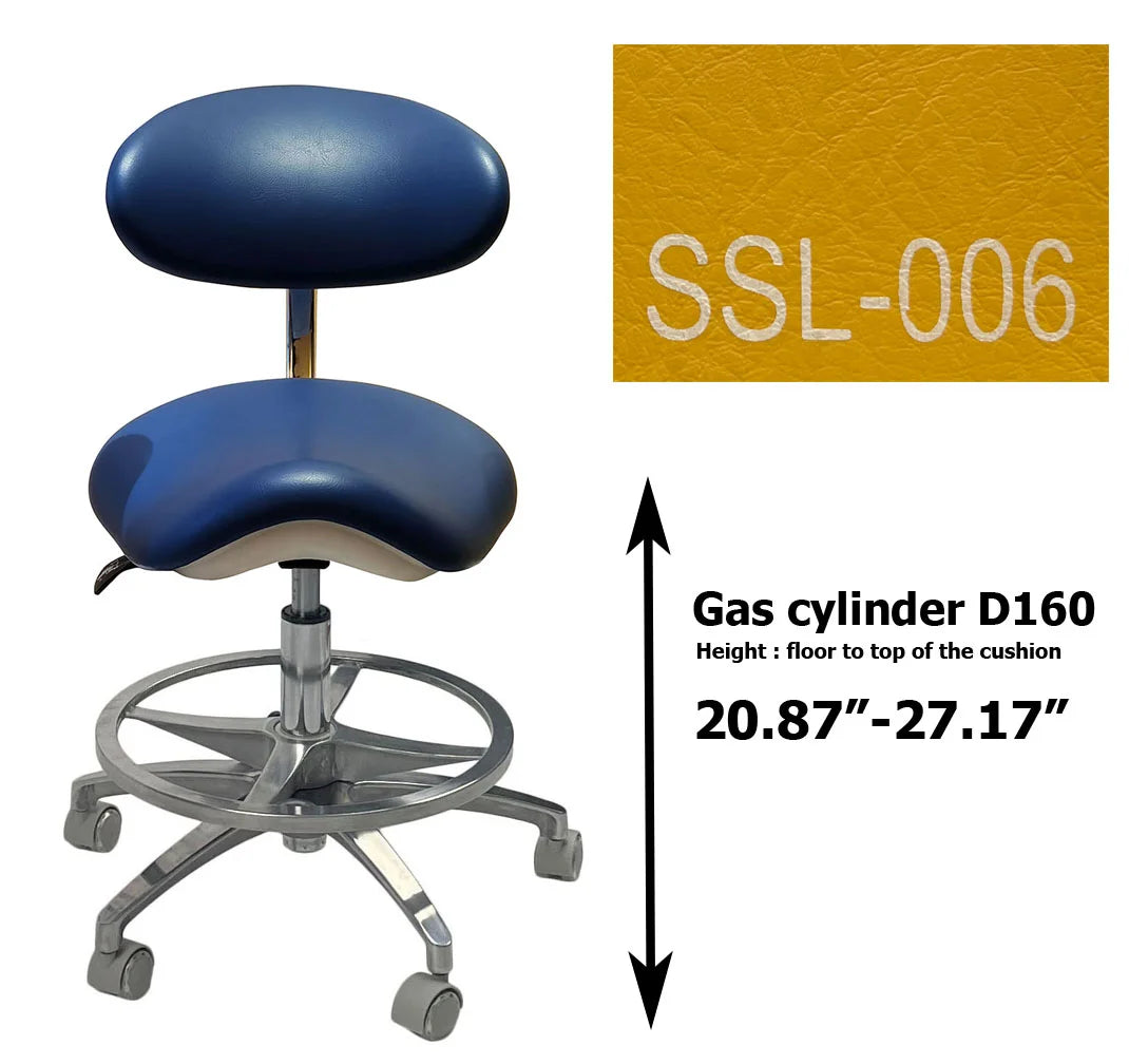 S1215 Dental ergonomic Saddle stool Dentist chair dental stools