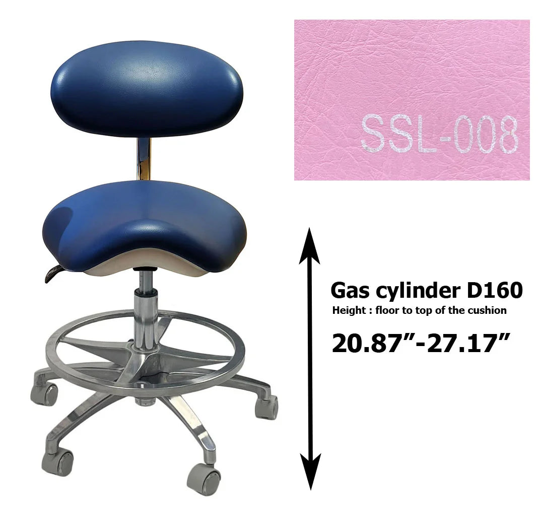 S1215 Dental ergonomic Saddle stool Dentist chair dental stools