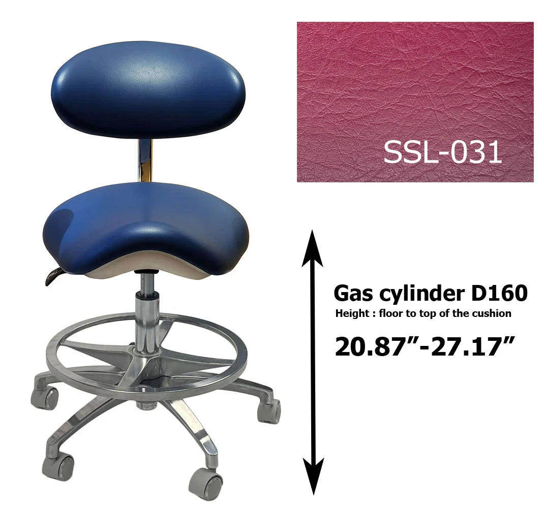 S1215 Dental ergonomic Saddle stool Dentist chair dental stools