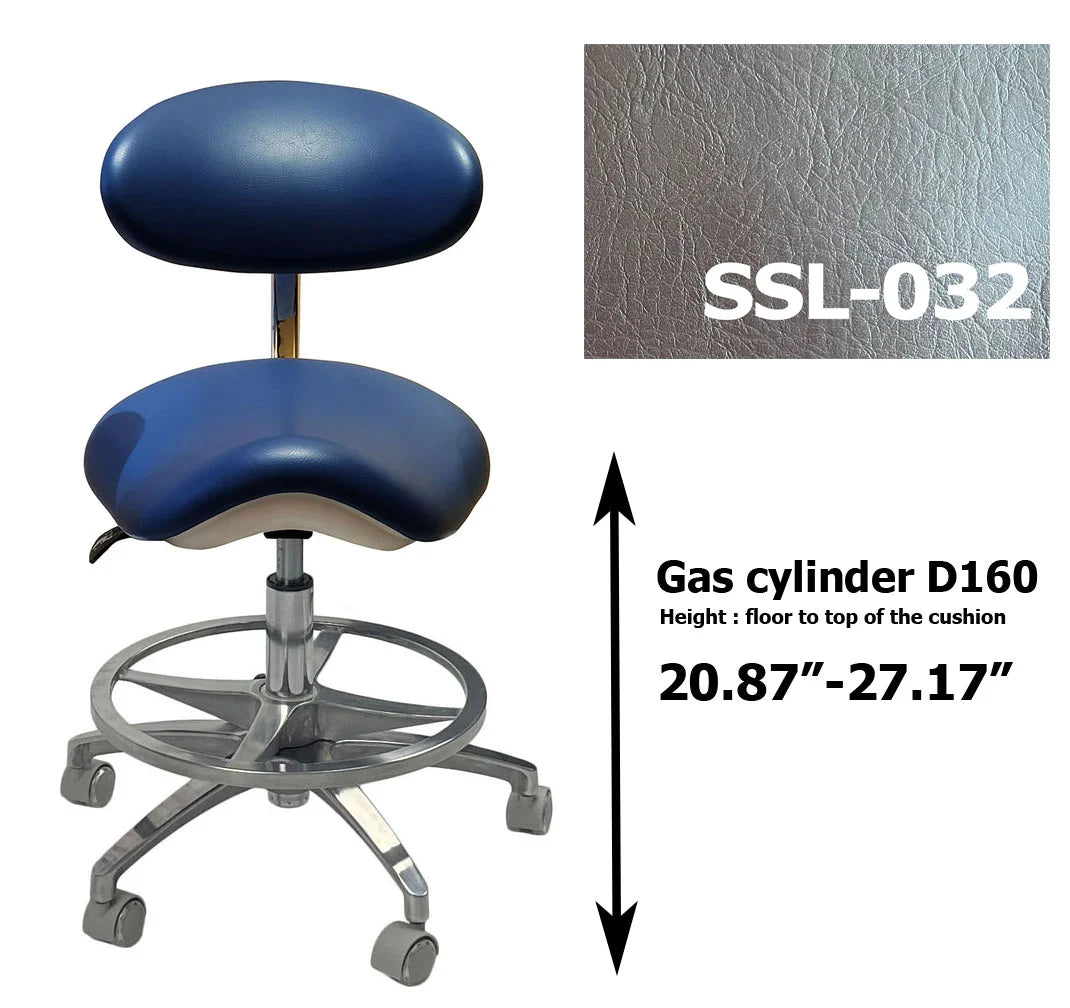 S1215 Dental ergonomic Saddle stool Dentist chair dental stools