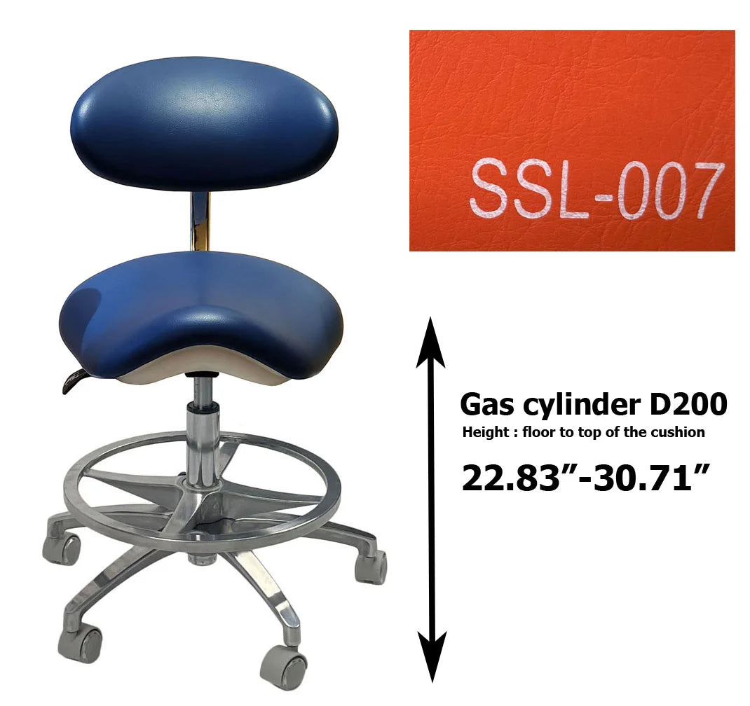 S1215 Dental ergonomic Saddle stool Dentist chair dental stools