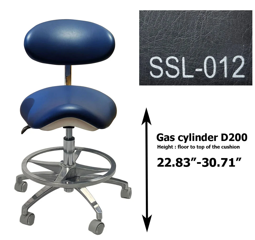 S1215 Dental ergonomic Saddle stool Dentist chair dental stools