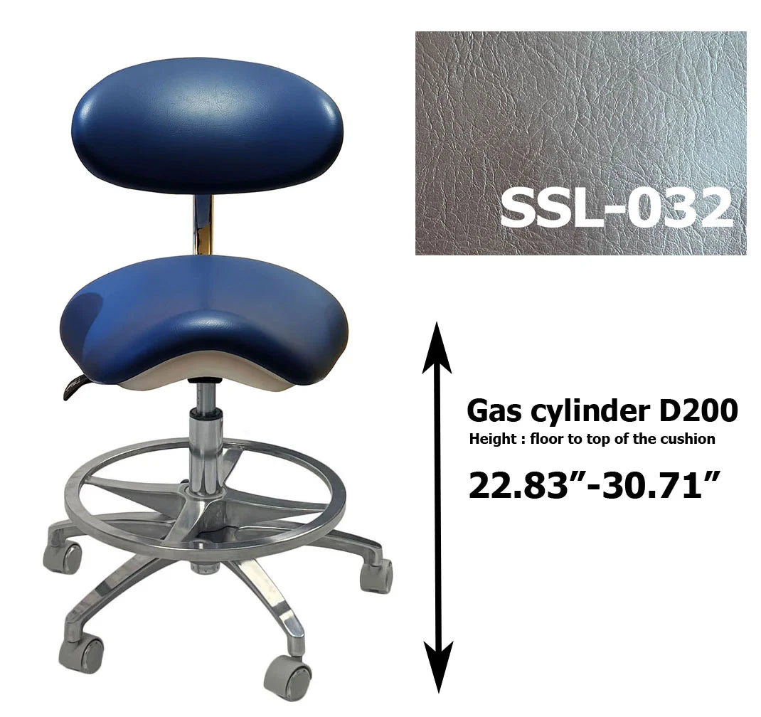 S1215 Dental ergonomic Saddle stool Dentist chair dental stools