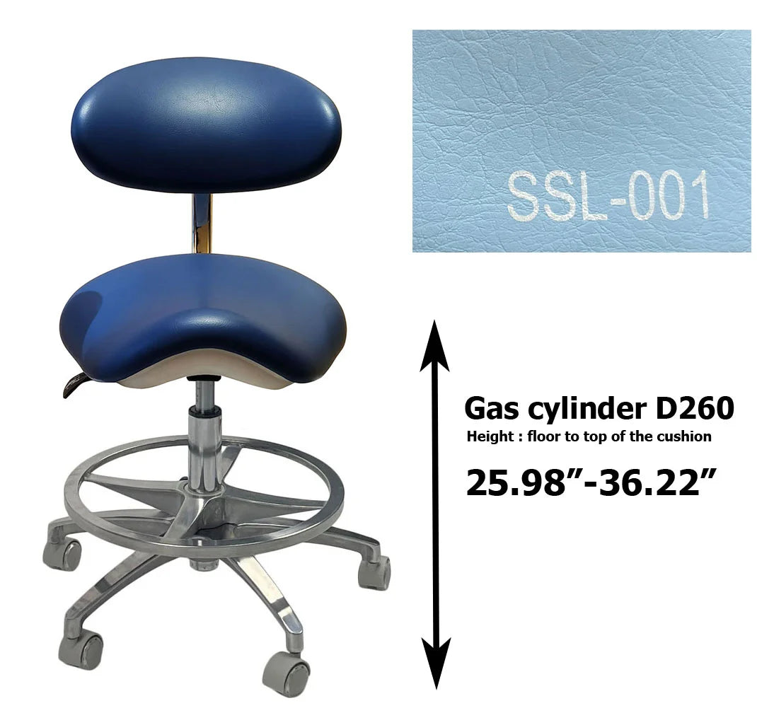 S1215 Dental ergonomic Saddle stool Dentist chair dental stools