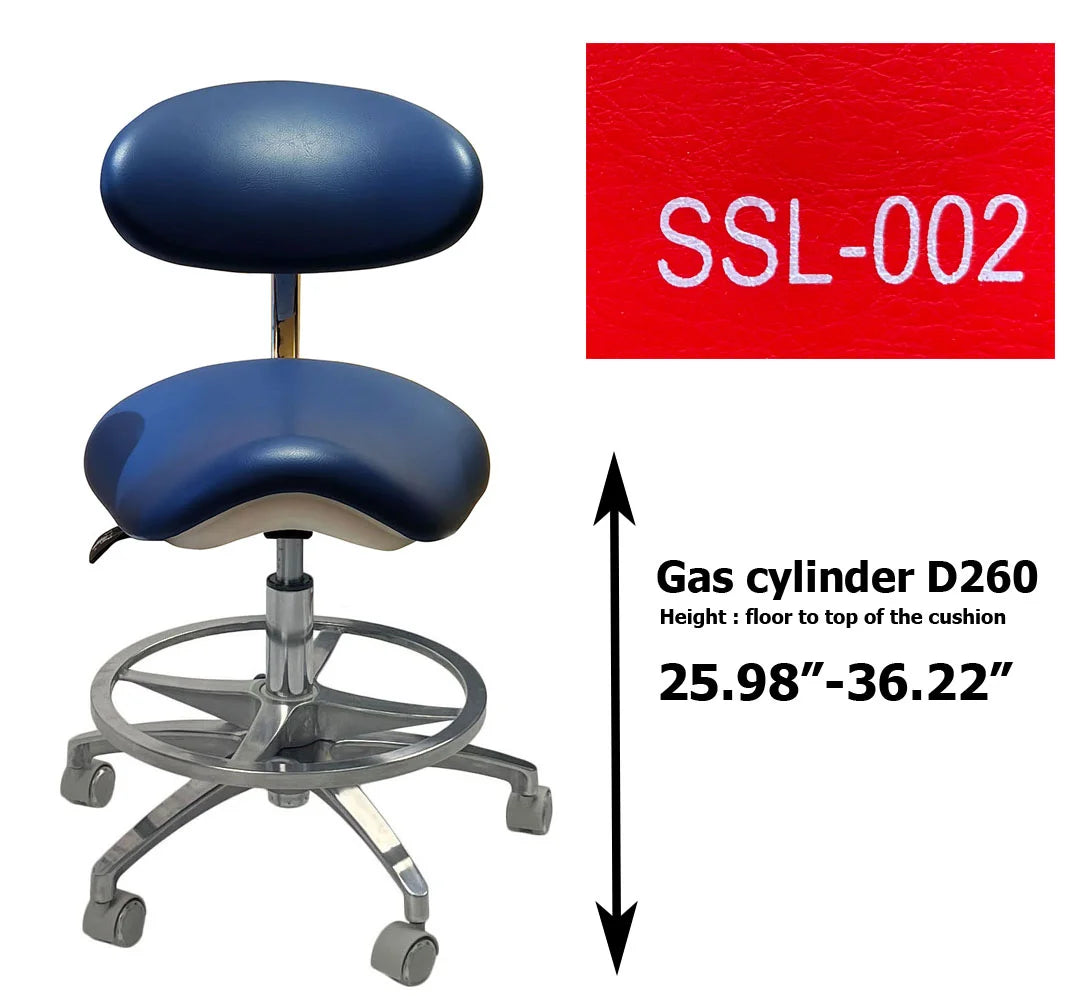 S1215 Dental ergonomic Saddle stool Dentist chair dental stools