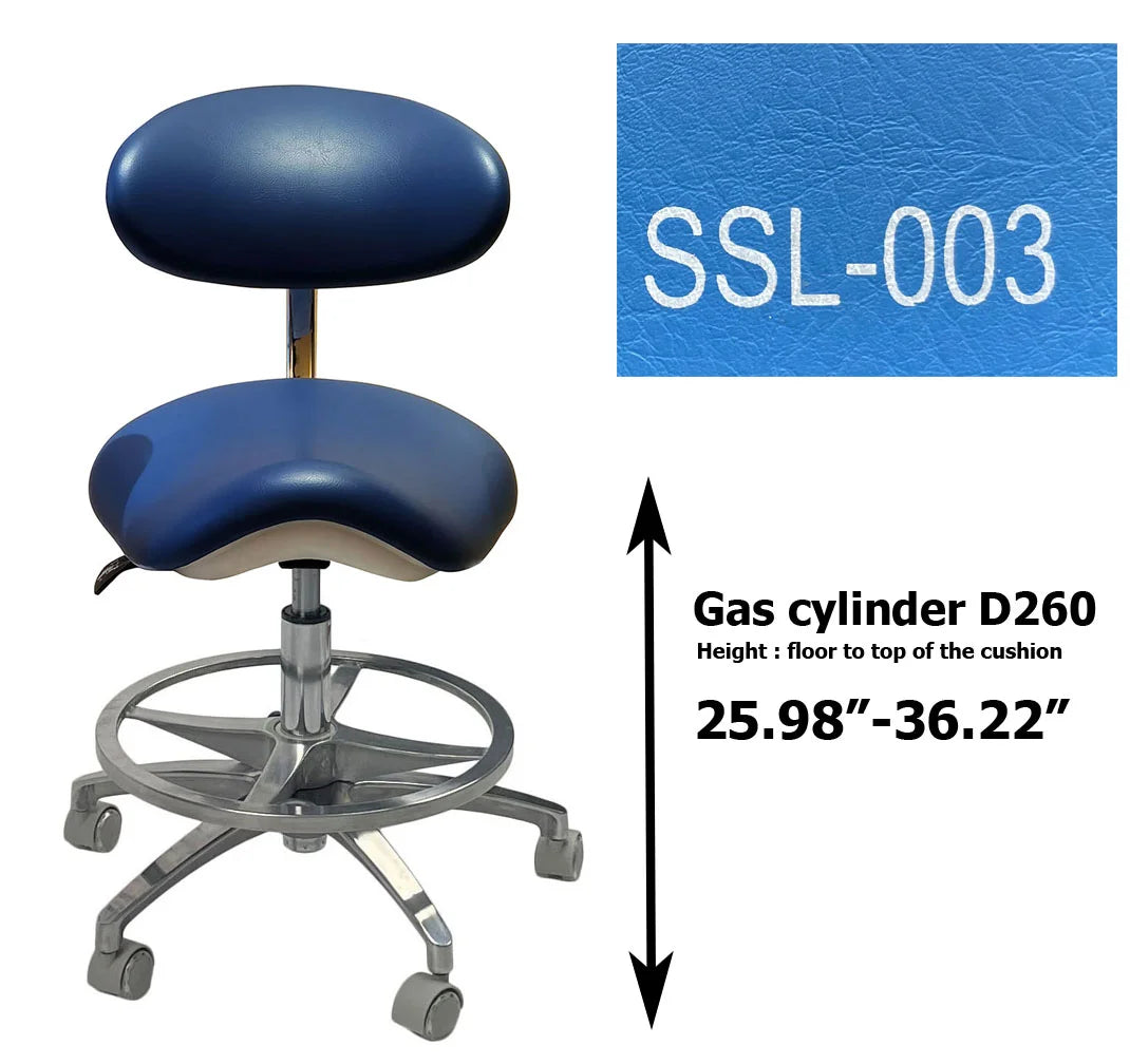 S1215 Dental ergonomic Saddle stool Dentist chair dental stools