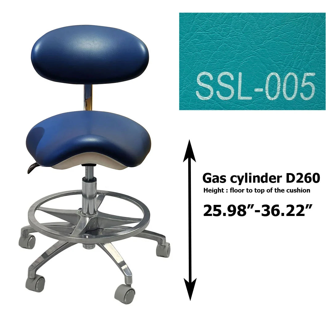 S1215 Dental ergonomic Saddle stool Dentist chair dental stools