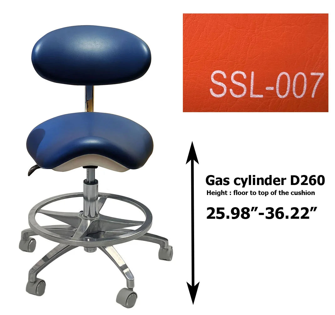 S1215 Dental ergonomic Saddle stool Dentist chair dental stools