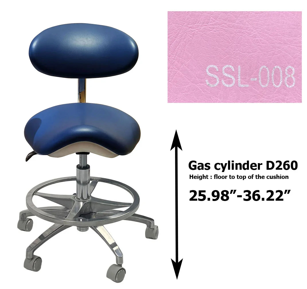 S1215 Dental ergonomic Saddle stool Dentist chair dental stools
