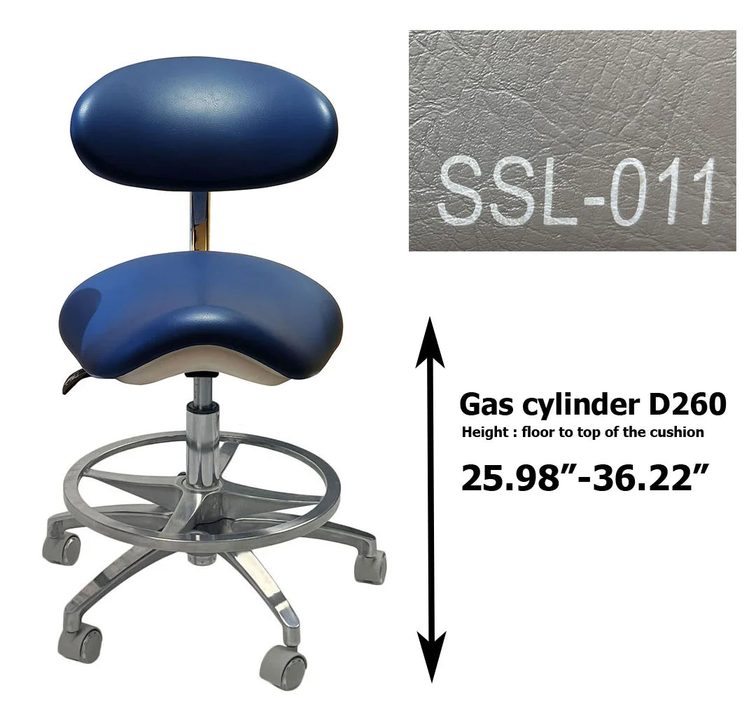S1215 Dental ergonomic Saddle stool Dentist chair dental stools