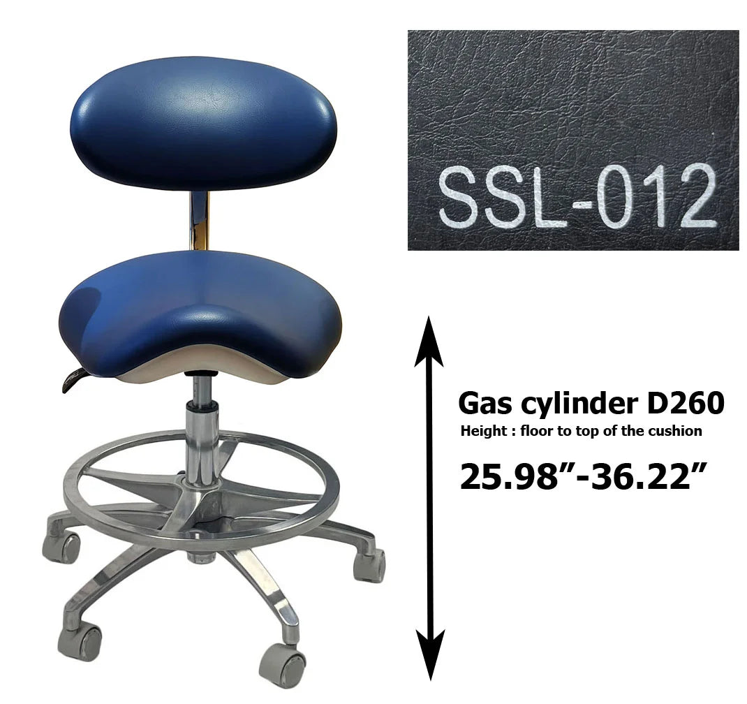 S1215 Dental ergonomic Saddle stool Dentist chair dental stools