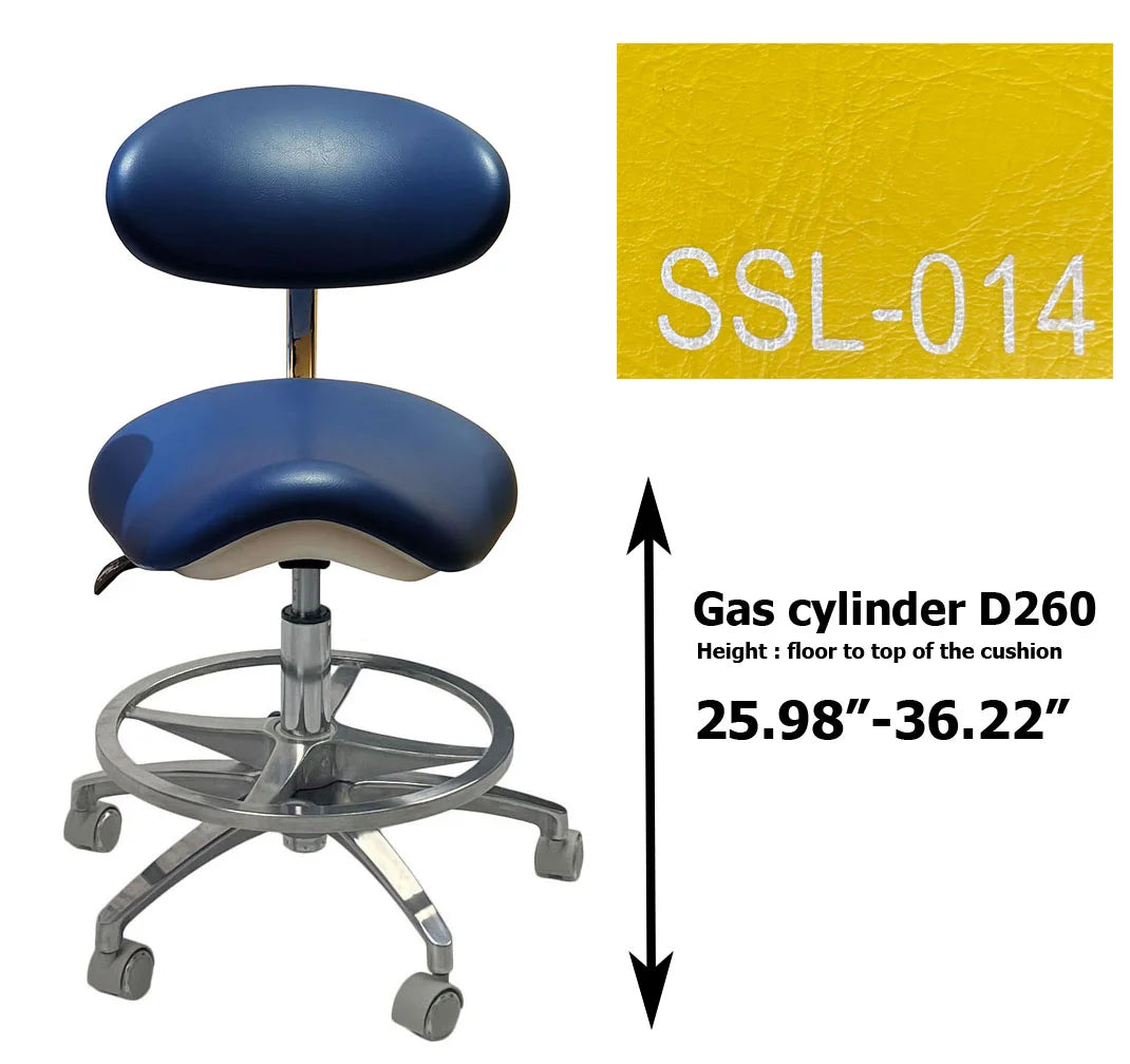 S1215 Dental ergonomic Saddle stool Dentist chair dental stools