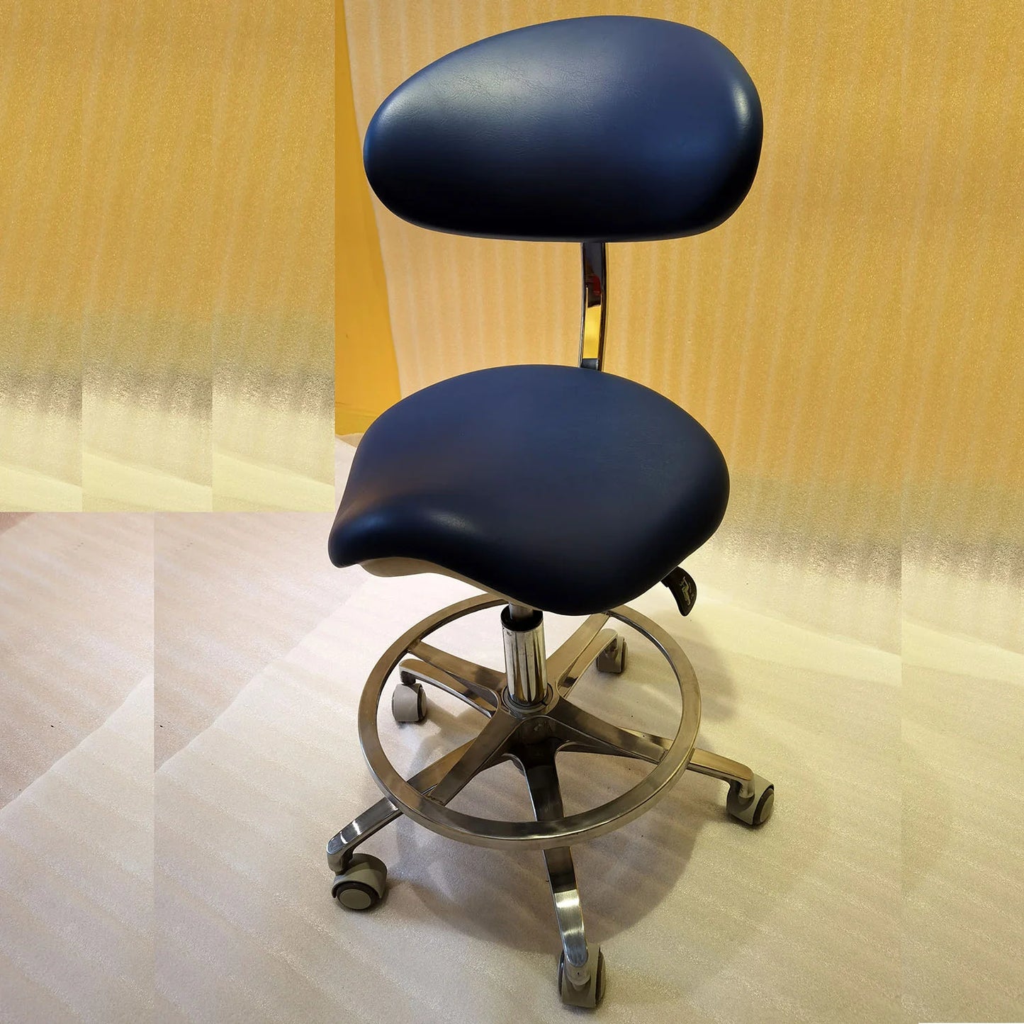 S1215 Dental ergonomic Saddle stool Dentist chair dental stools