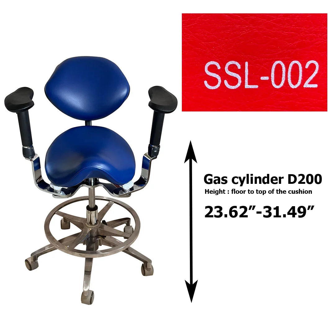 S1292 Dental Saddle Operated surgeon chair Microscope chair