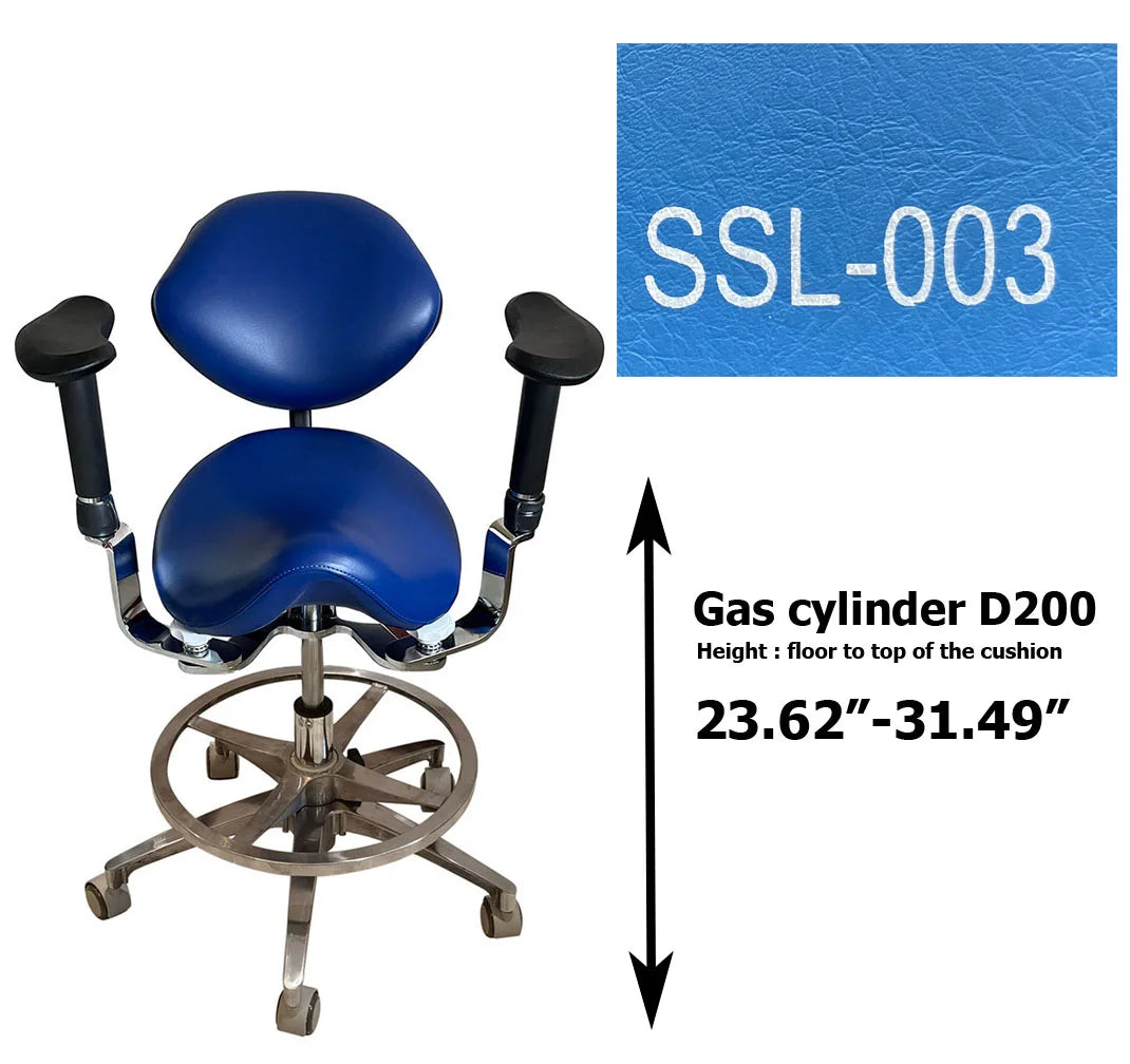 S1292 Dental Saddle Operated surgeon chair Microscope chair