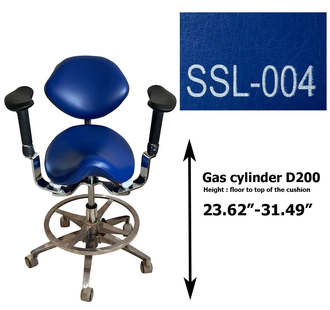 S1292 Dental Saddle Operated surgeon chair Microscope chair