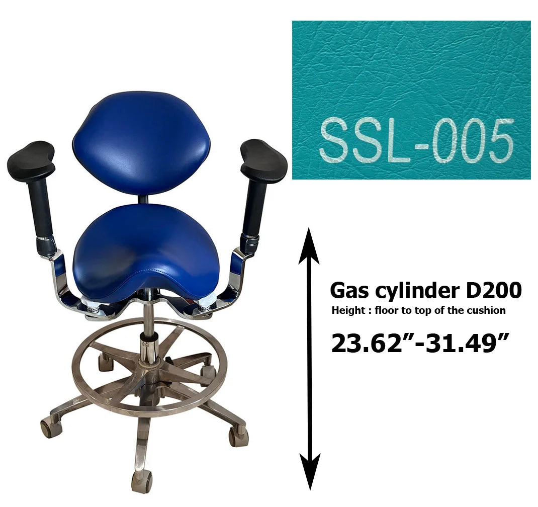S1292 Dental Saddle Operated surgeon chair Microscope chair